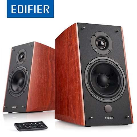 სტუდიური მონიტორი დინამიკი Edifier R2000DB 2.0 Studio Bluetooth Speakers Bookshelf 120W brown
